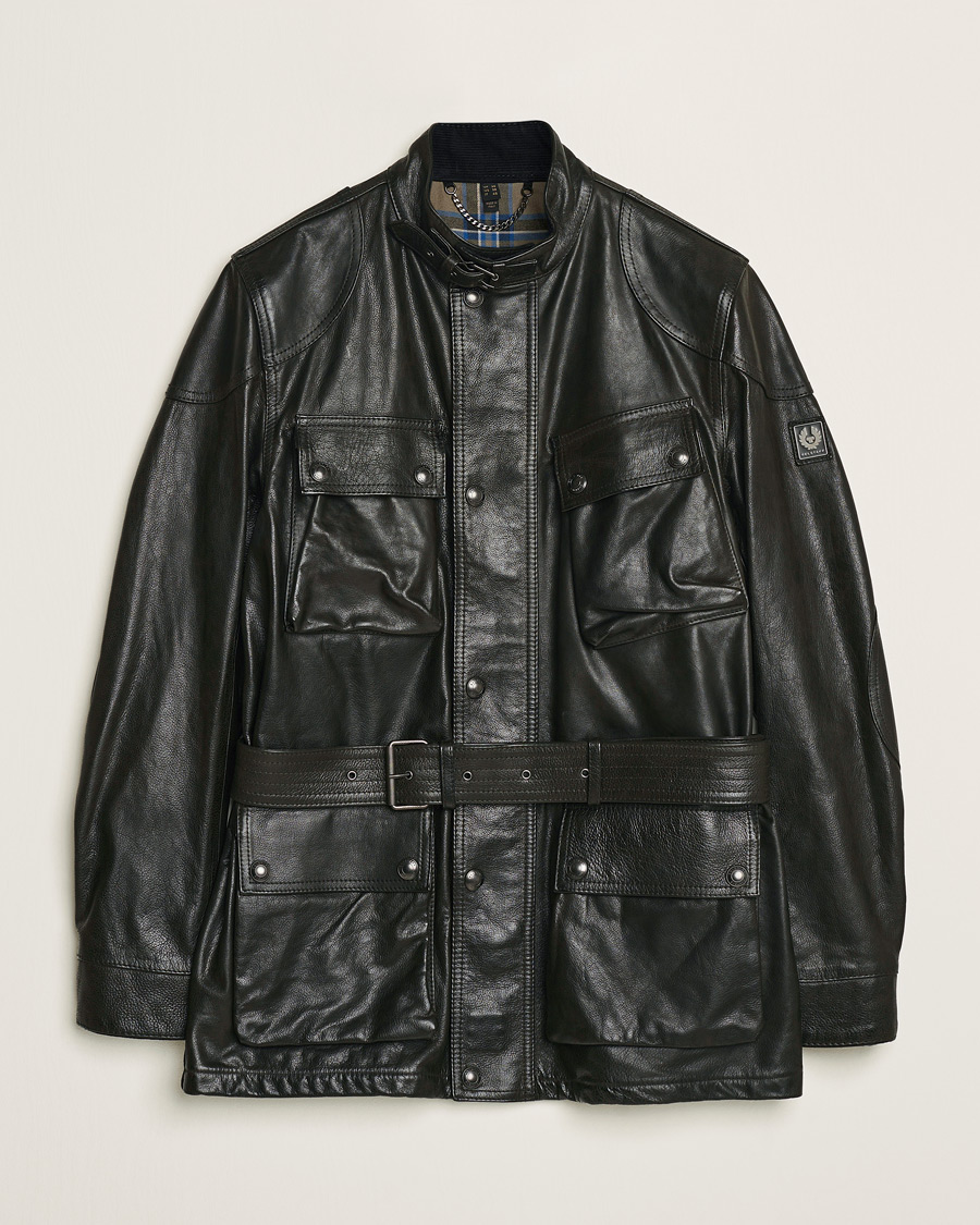 Herren | Jacken | Belstaff | Trailmaster Panther Leather Jacket Black