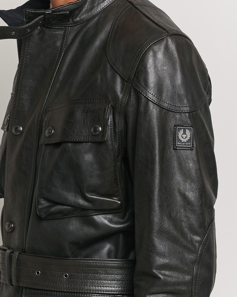 Herren | Jacken | Belstaff | Trailmaster Panther Leather Jacket Black