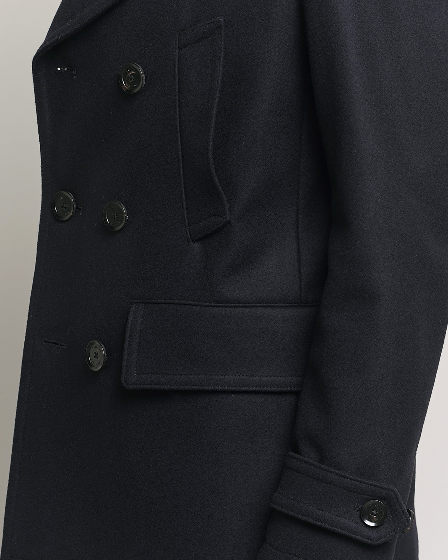 Herren | Jacken | Belstaff | Milford Wool Peacoat Ink Blue