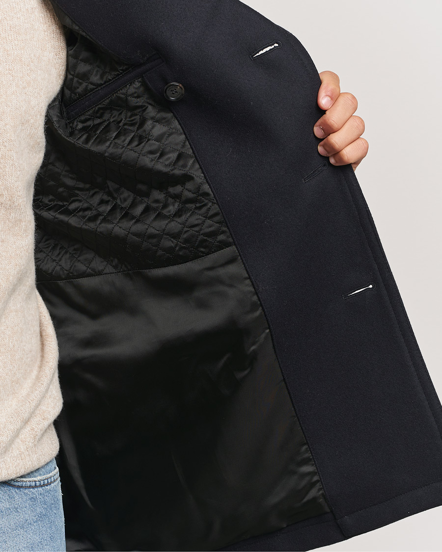 Herren | Jacken | Belstaff | Milford Wool Peacoat Ink Blue