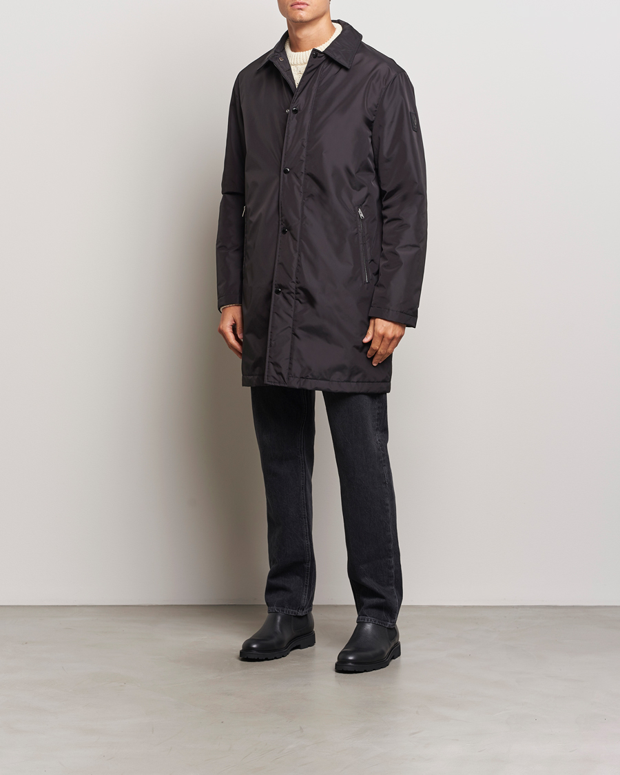 Herren | Jacken | Belstaff | Drill Padded Nylon Coat Black