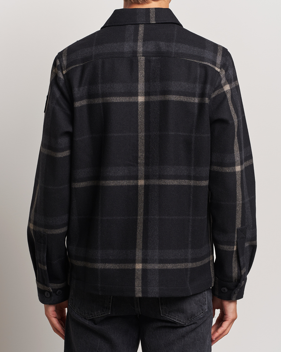 Herren | Jacken | Belstaff | Forge Checked Wool Jacket Charcoal