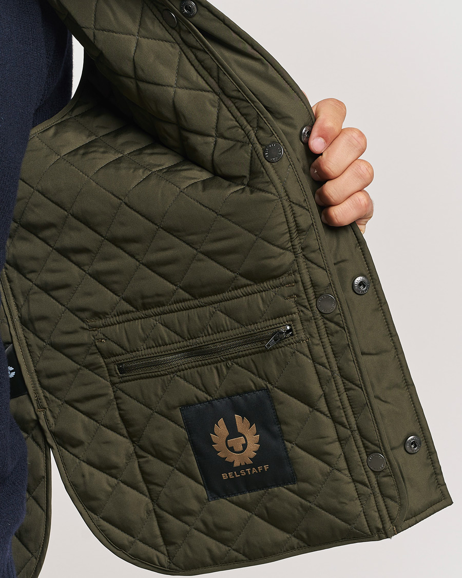 Herren | Jacken | Belstaff | Icon Gilet Faded Olive