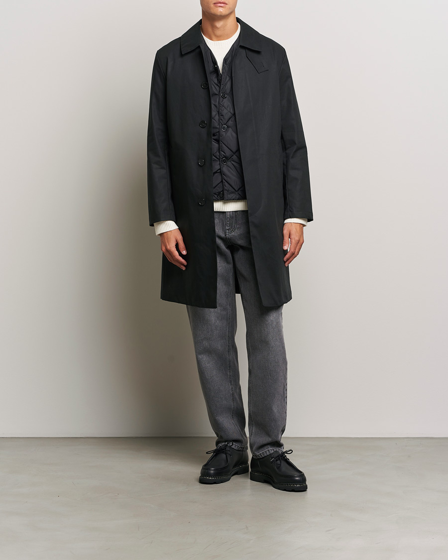 Herren | Jacken | Mackintosh | Manchester Car Coat Black