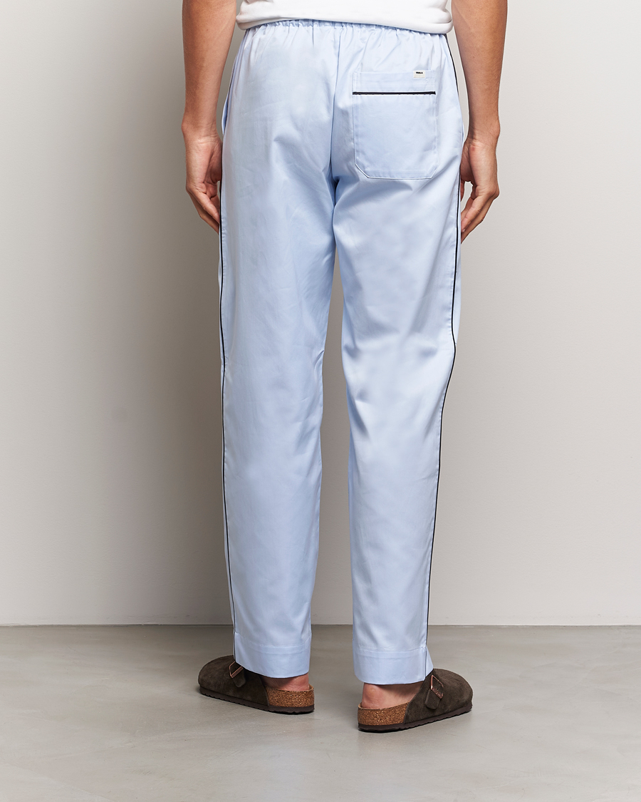 Herren | Tekla Sateen Pyjama Pants Bellhop Blue | Tekla | Sateen Pyjama Pants Bellhop Blue