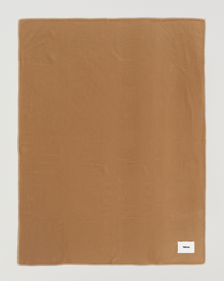 Herren | Tekla Lambswool Blanket Oak | Tekla | Lambswool Blanket Oak
