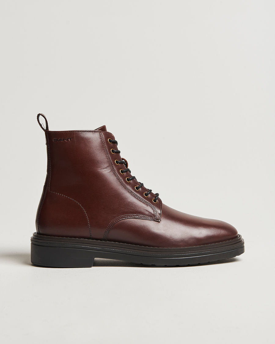 Herren | GANT Boggar Leather Boot Cognac | GANT | Boggar Leather Boot Cognac