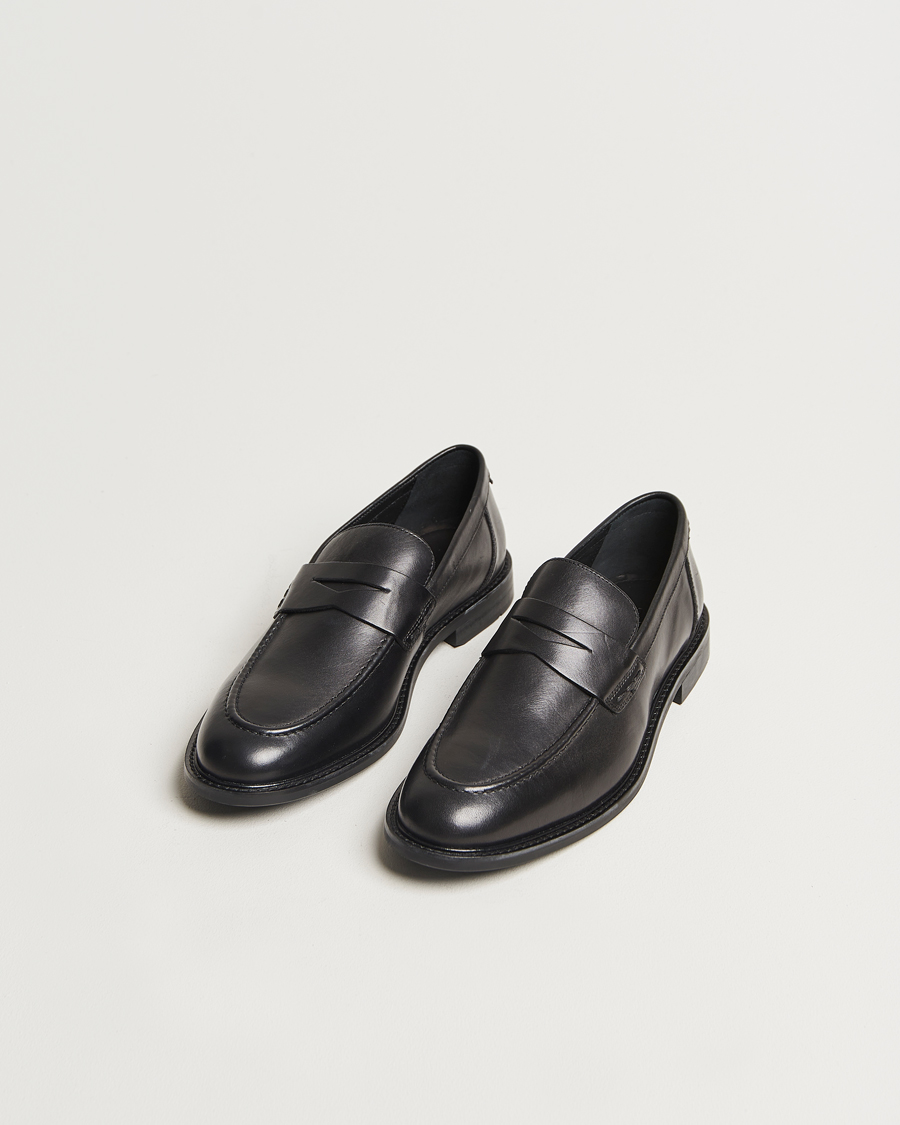 Herren | GANT Lozham Leather Loafer Black | GANT | Lozham Leather Loafer Black