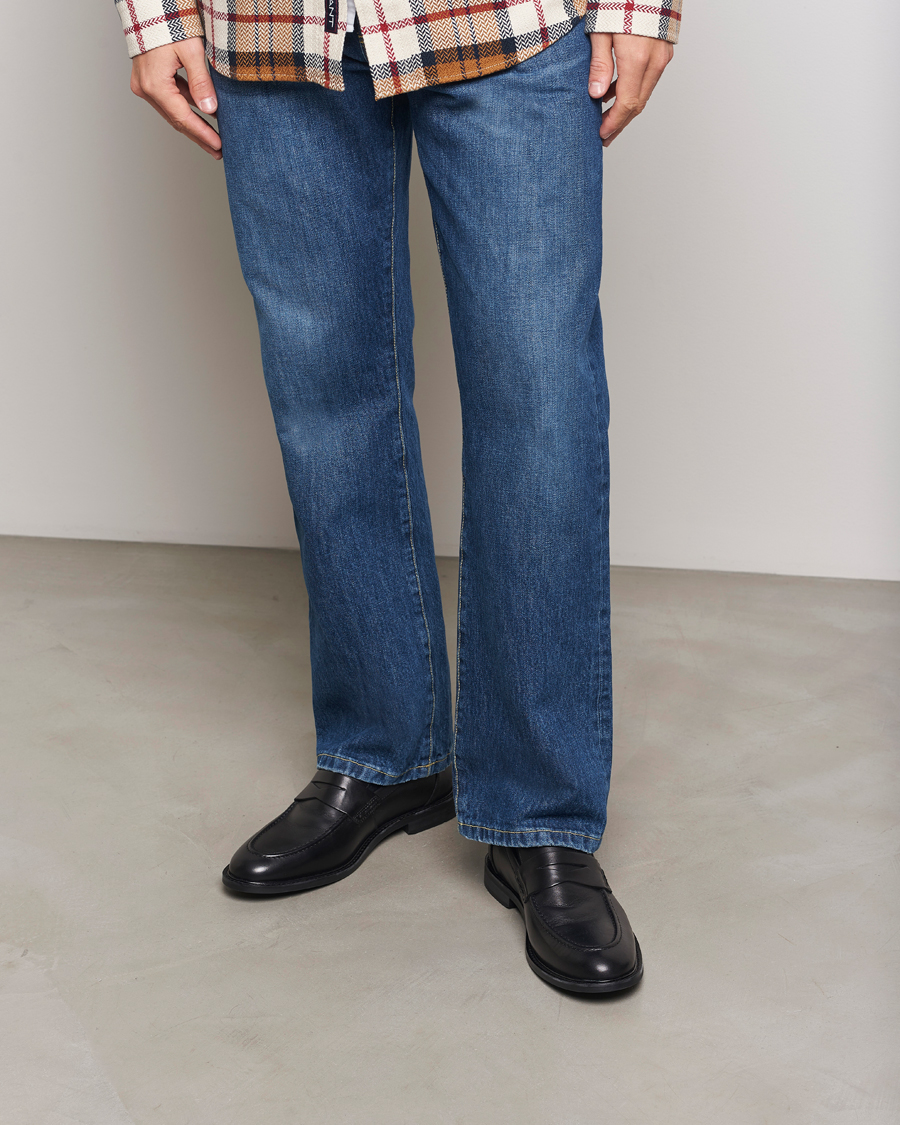 Herren | GANT Lozham Leather Loafer Black | GANT | Lozham Leather Loafer Black