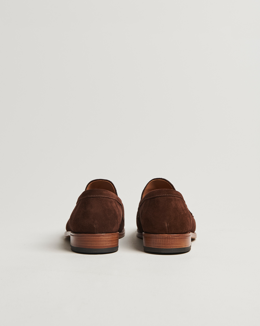 Herren | Loafer | Sanders | Aldwych Suede Penny Loafer Polo Snuff