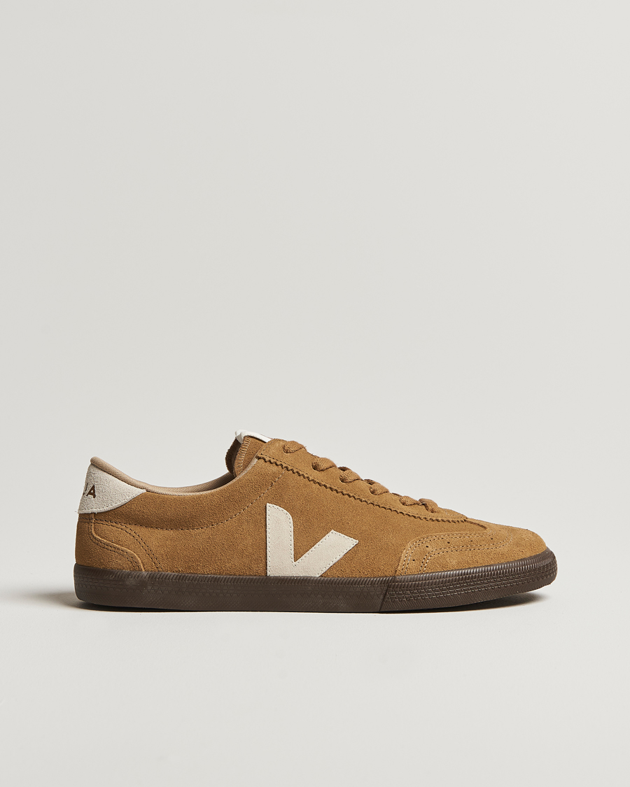 Herren | Veja Volley Suede Sneaker Tent Natural Eagle | Veja | Volley Suede Sneaker Tent Natural Eagle