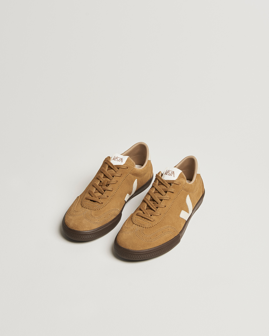Herren | Veja Volley Suede Sneaker Tent Natural Eagle | Veja | Volley Suede Sneaker Tent Natural Eagle