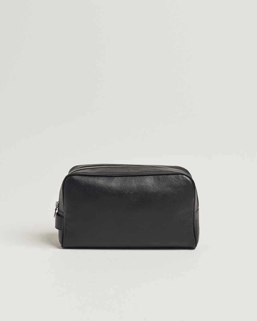 Herren | Oscar Jacobson Grooming Leather Case Black | Oscar Jacobson | Grooming Leather Case Black