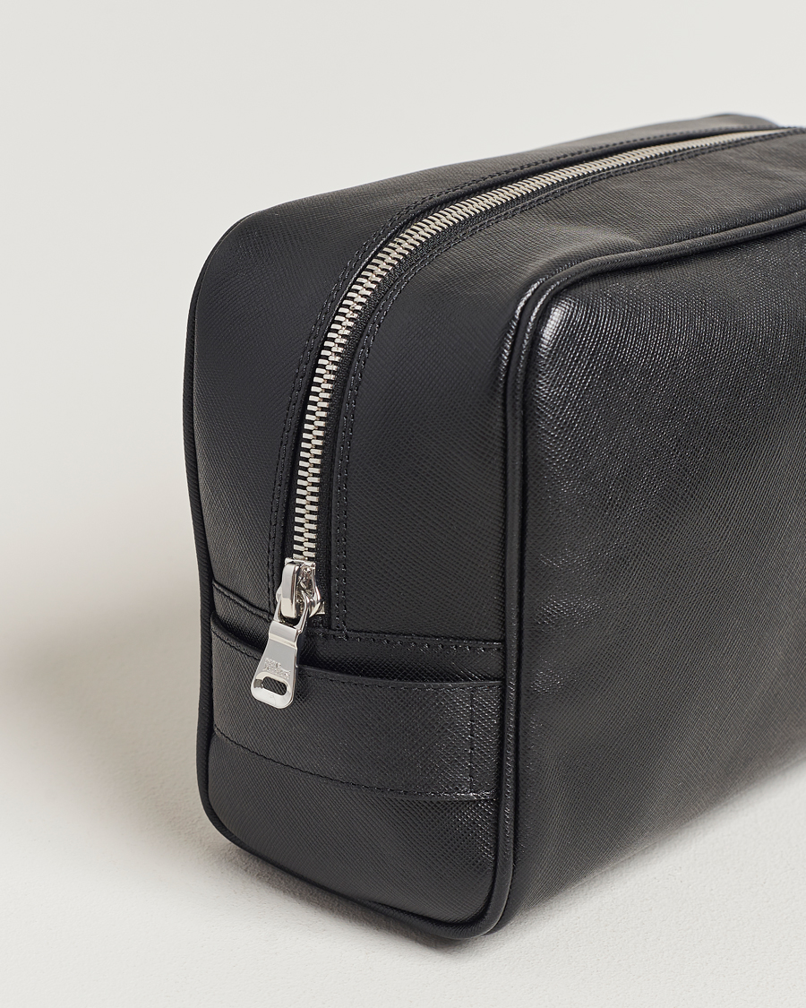 Herren | Oscar Jacobson Grooming Leather Case Black | Oscar Jacobson | Grooming Leather Case Black