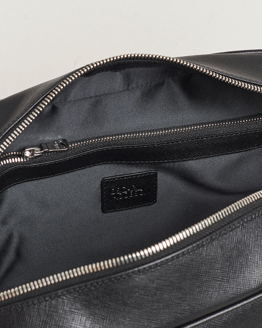 Herren | Oscar Jacobson Grooming Leather Case Black | Oscar Jacobson | Grooming Leather Case Black