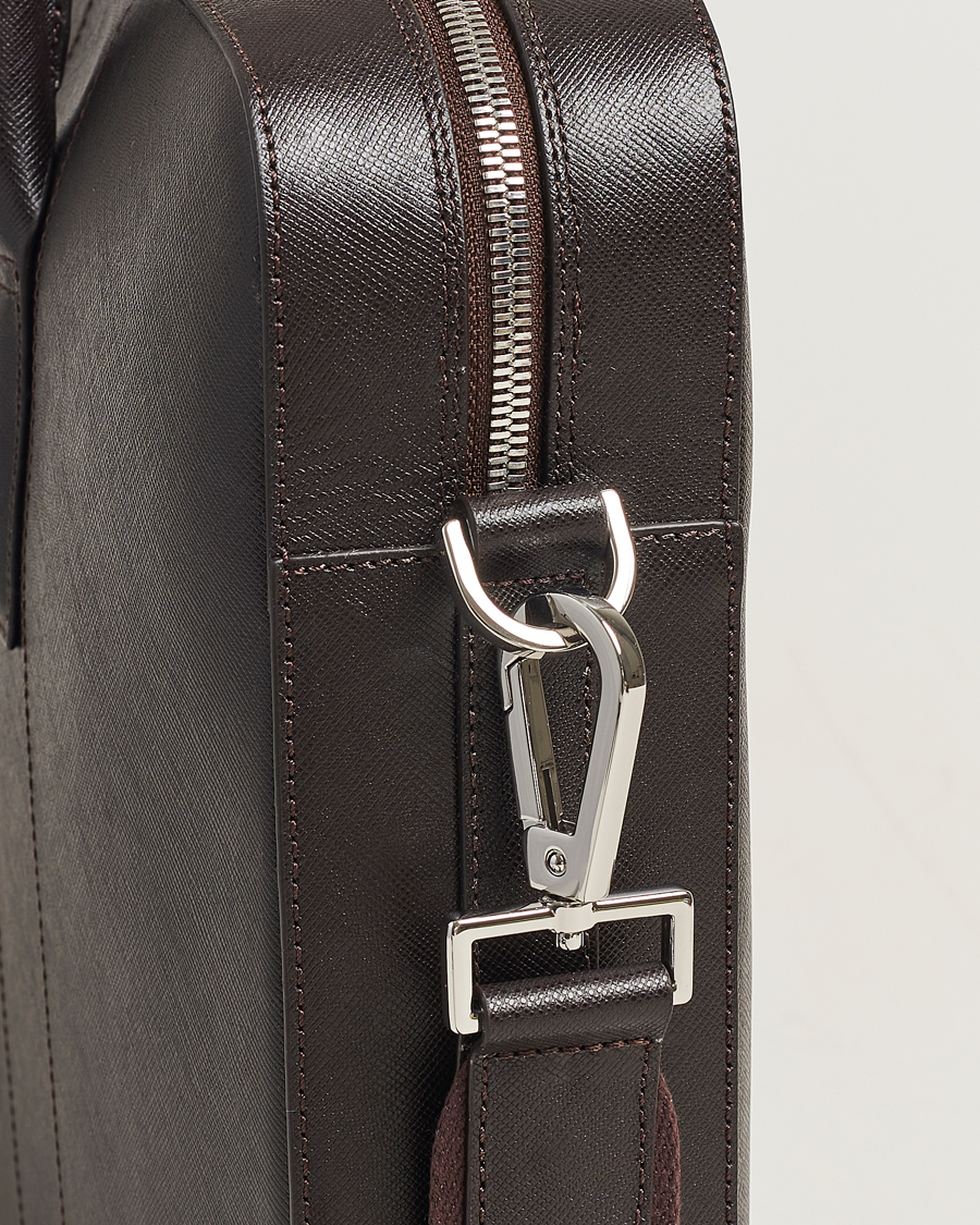 Herren | Oscar Jacobson Leather Briefcase Forastero Brown | Oscar Jacobson | Leather Briefcase Forastero Brown