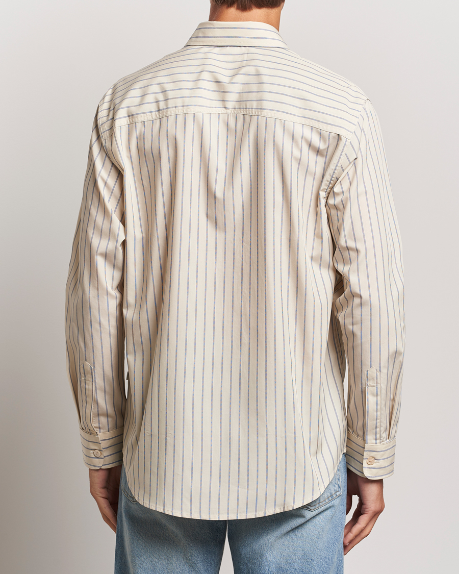 Herren | Hemden | NN07 | Quinsy Striped Shirt Khaki