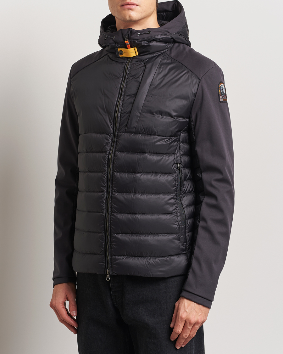 Herren | Jacken | Parajumpers | Kinari Hybrid Hooded Jacket Black