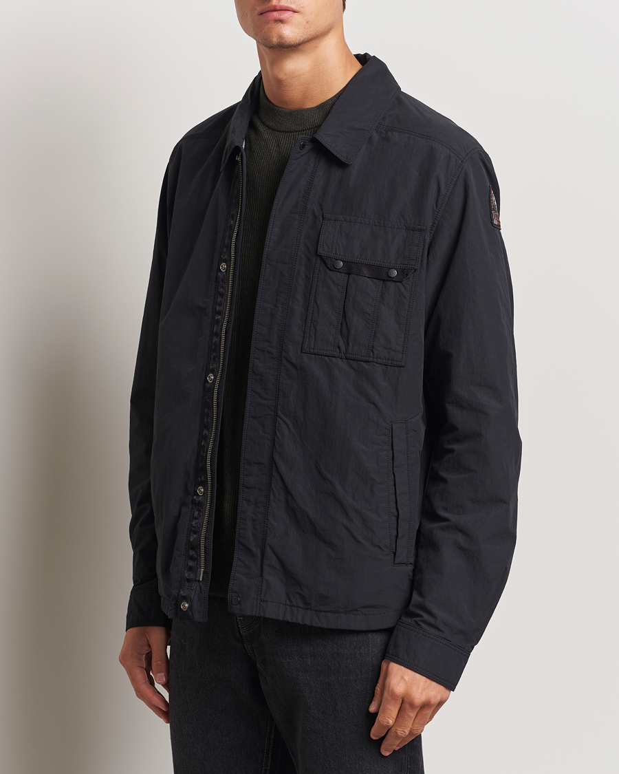 Herren | Jacken | Parajumpers | Miura Peached Poplin Shirt Jacket Black