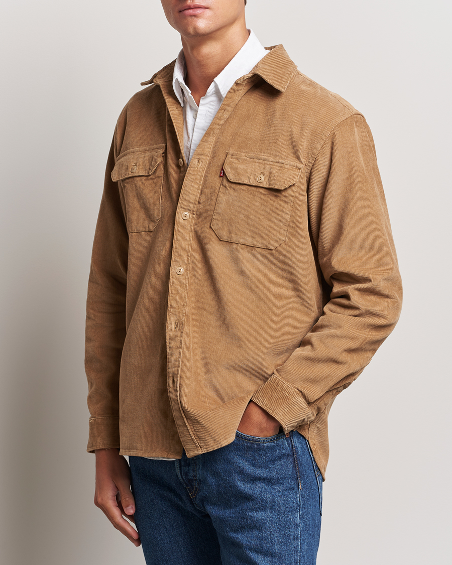 Herren | Hemden | Levi's | Jackson Corduroy Worker Shirt Ermine Brown