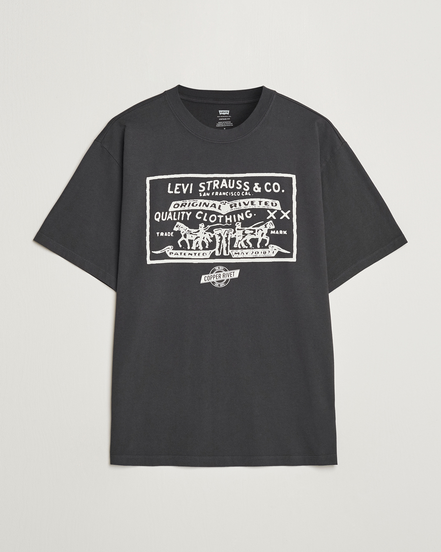 Herren | T-Shirts | Levi's | Vintage Fit Graphic T-Shirt Pirate Black