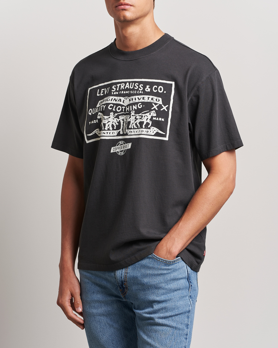 Herren | T-Shirts | Levi's | Vintage Fit Graphic T-Shirt Pirate Black