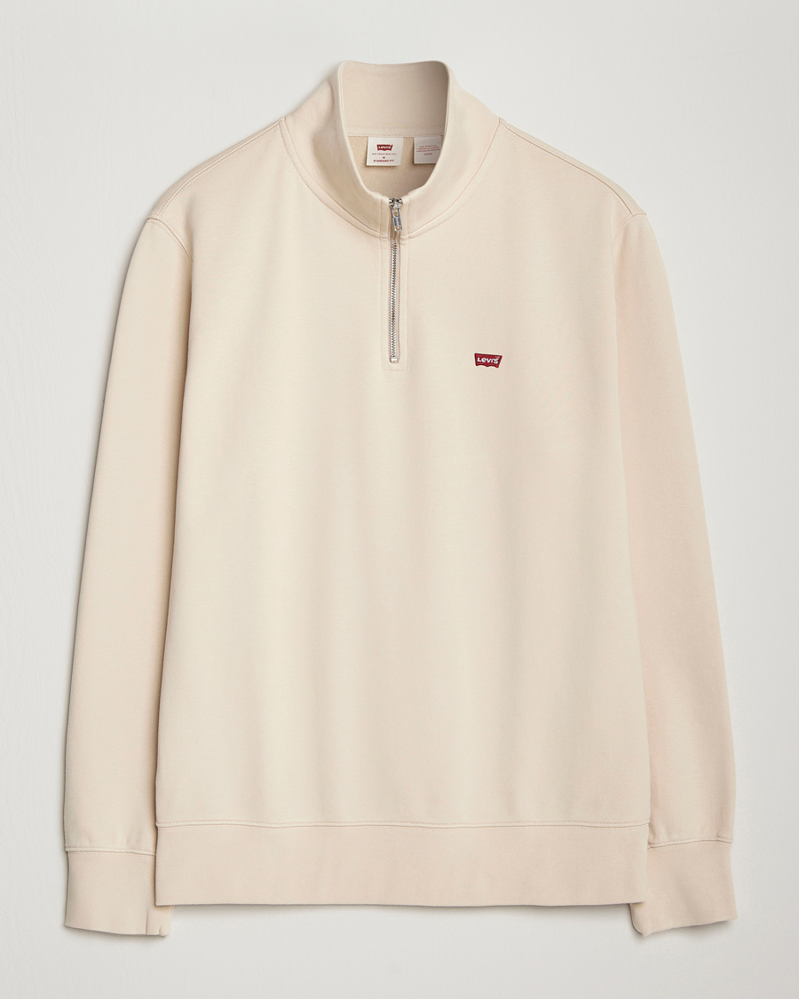 Herren | Pullover | Levi's | Original Half Zip Sweater Fog