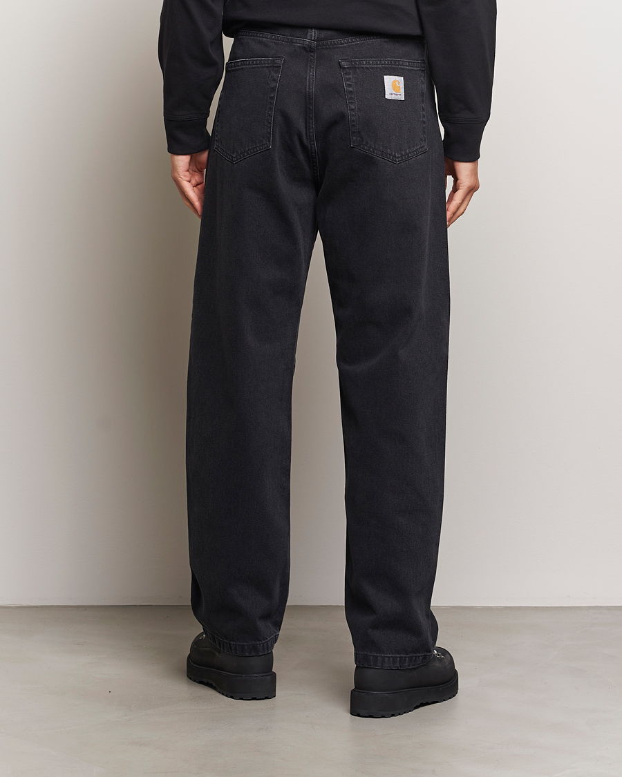 Herren | Hemden | Carhartt WIP | Landon Pant Robertson Denim Black Stone Washed