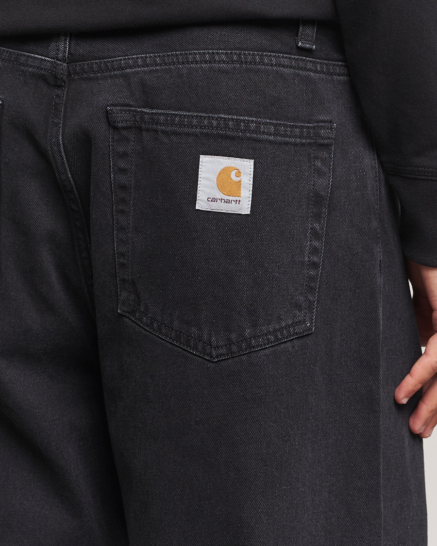 Carhartt WIP Landon Pant Robertson Denim Black Stone Washed bei