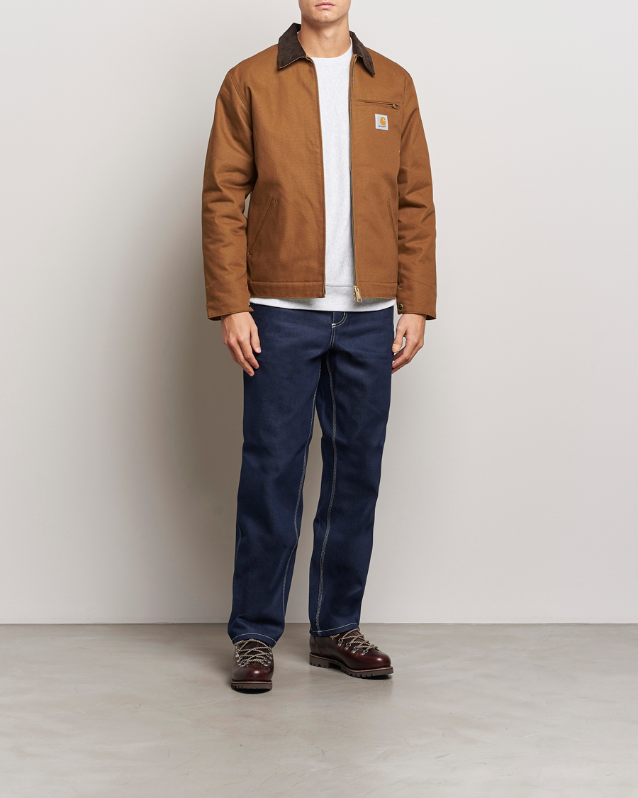 Carhartt WIP Detroit Jacket Dearborn Canvas Hamilton Brown bei