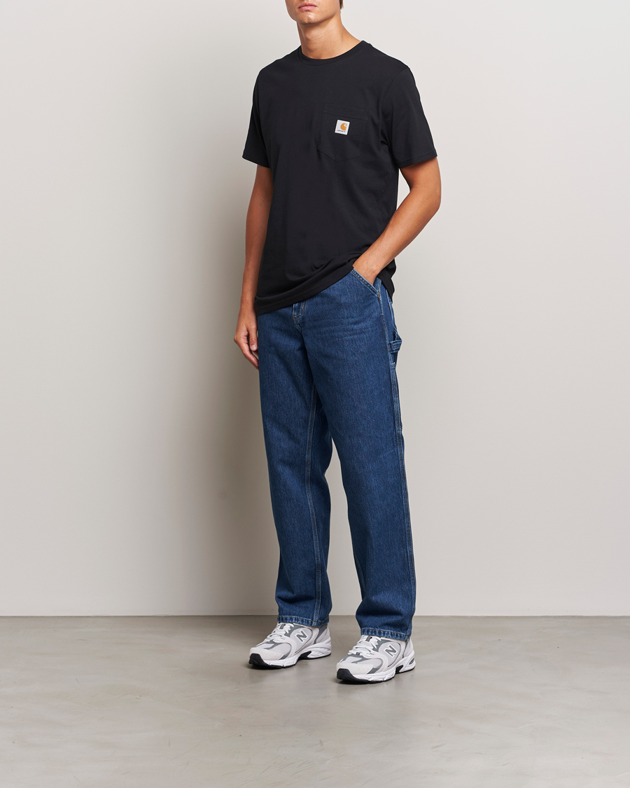Herren | T-Shirts | Carhartt WIP | Pocket Cotton T-Shirt Black