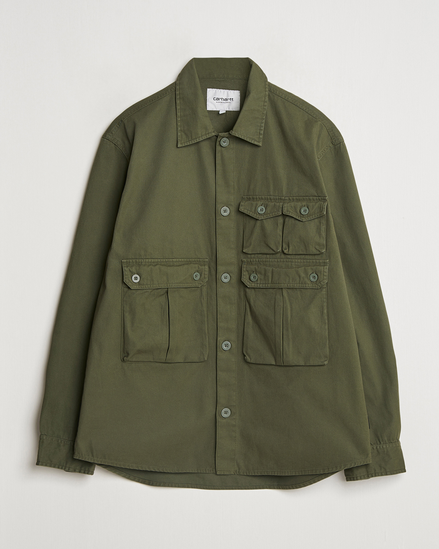 Herren | Hemden | Carhartt WIP | Tracker Cotton Twill Shirt Office Green