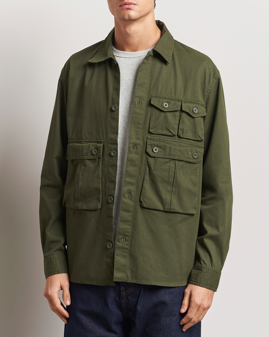 Herren | Hemden | Carhartt WIP | Tracker Cotton Twill Shirt Office Green