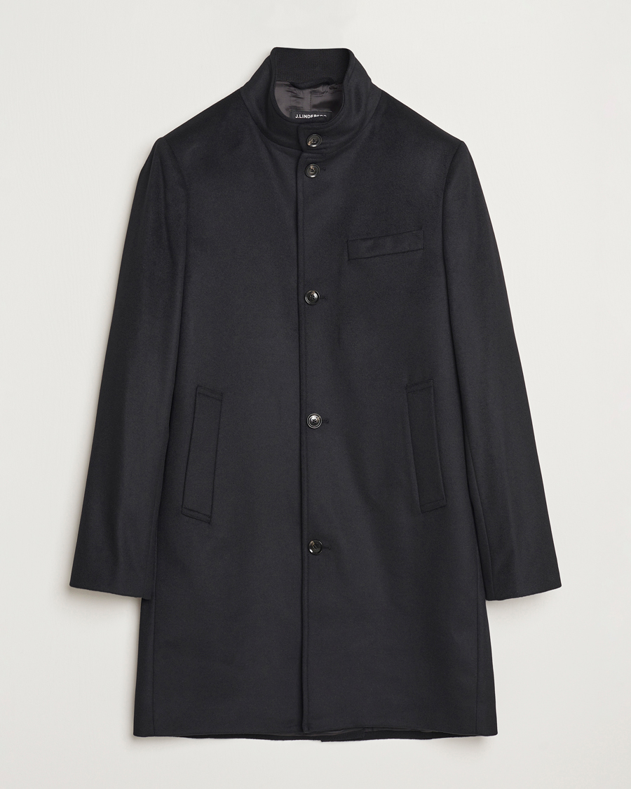 Herren | Jacken | J.Lindeberg | Jesse Melton Cashmere Coat Black