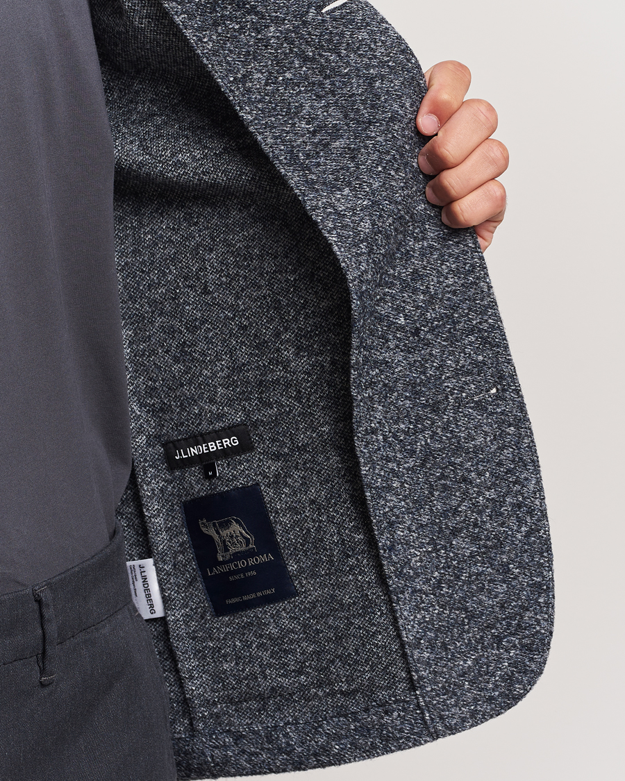 Herren | Sakkos | J.Lindeberg | Carlton Cardigan Blazer Black