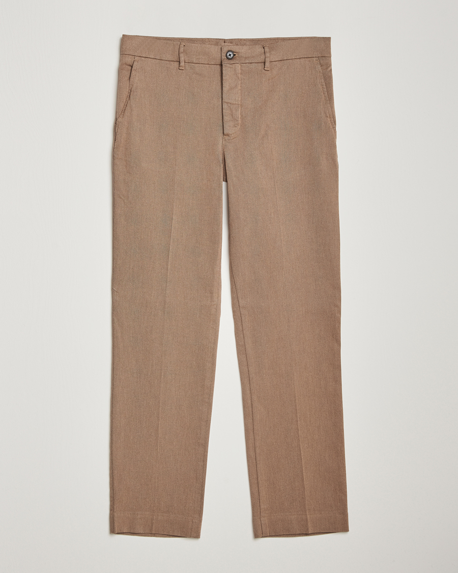 Herren | Hosen | J.Lindeberg | Lois Flannel Twill Pants Tiger Brown