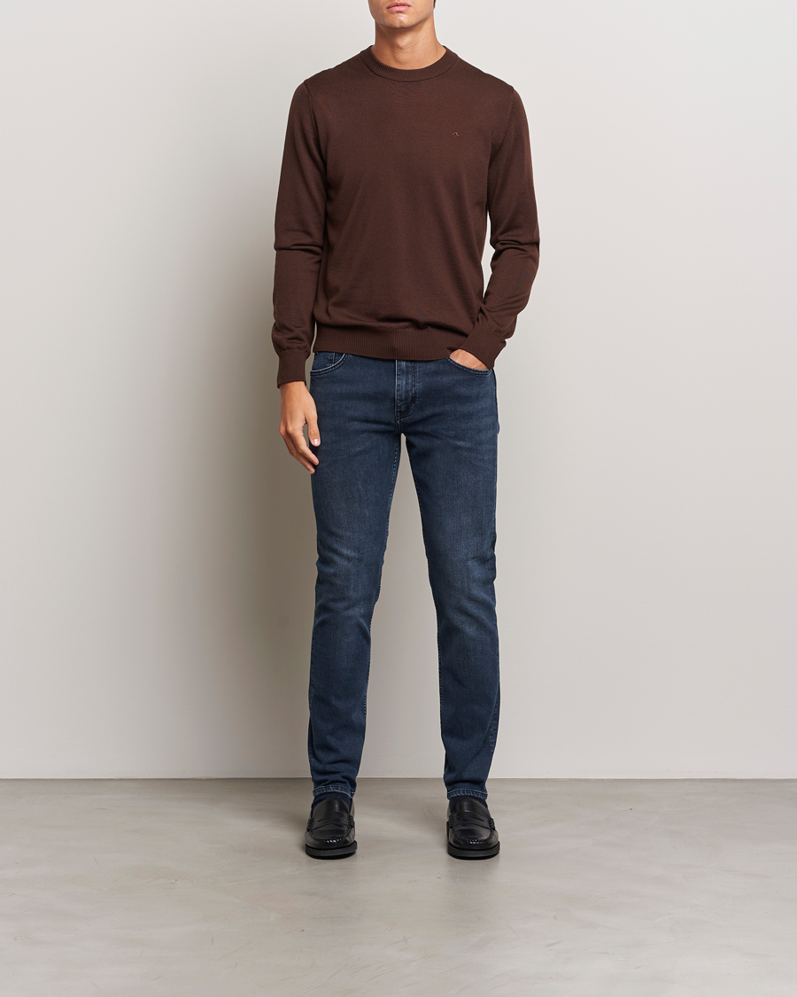 Herren | Jeans | J.Lindeberg | Jay Active Jeans Dark Blue