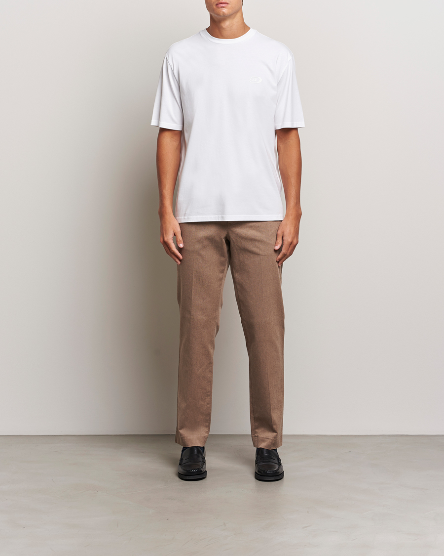 Herren | T-Shirts | J.Lindeberg | Hale Logo T-Shirt White