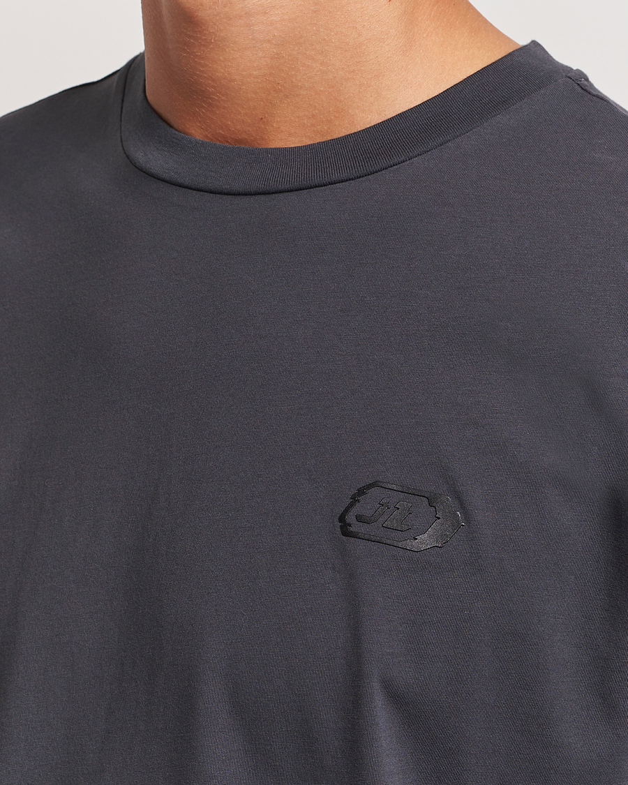 Herren | T-Shirts | J.Lindeberg | Hale Logo T-Shirt Washed Black