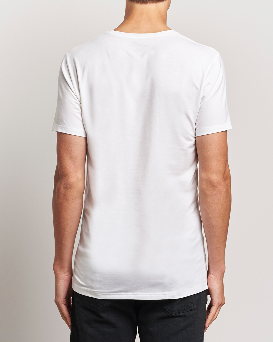 Herren | T-Shirts | Bread & Boxers | Tencel Crew Neck T-Shirt White