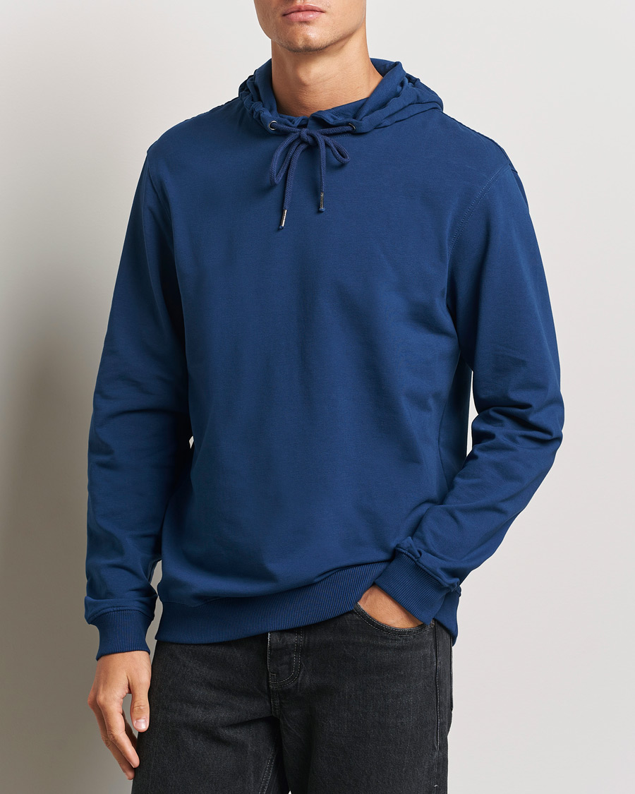 Herren | Pullover | Bread & Boxers | Loungewear Hoodie Ink Blue
