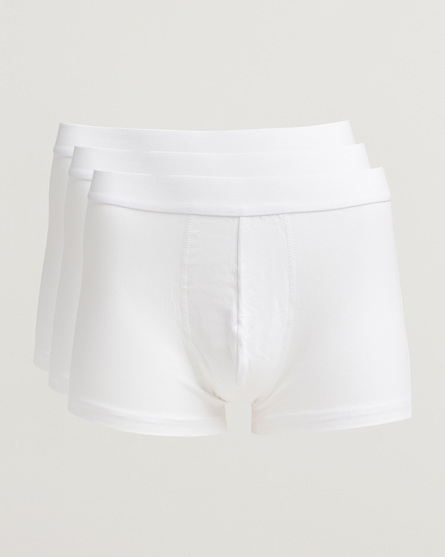 Herren | Unterwäsche | Bread & Boxers | 3-Pack Trunk White