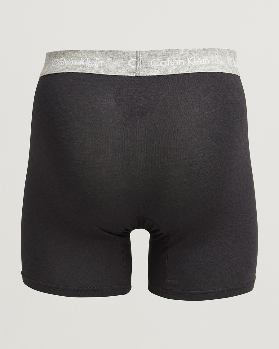 Herren | Unterwäsche | Calvin Klein | Cotton Stretch 3-Pack Boxer Brief Black