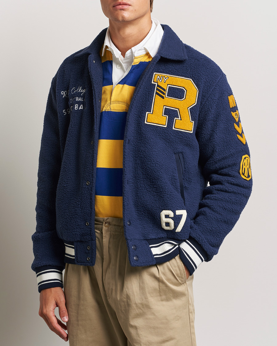 Herren | Jacken | Polo Ralph Lauren | College Baseball Jacket Cruise Navy