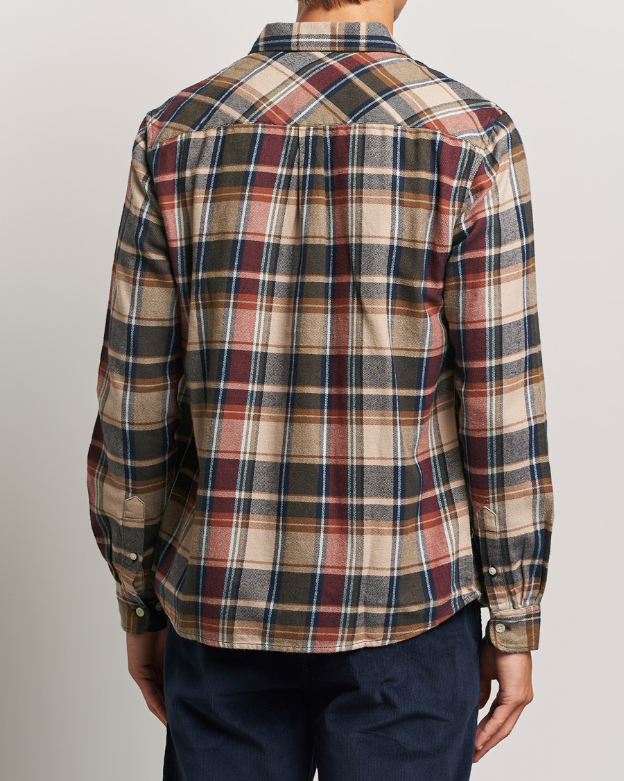 Herren | Hemden | KnowledgeCotton Apparel | Regular Checked Flannel Shirt Multi