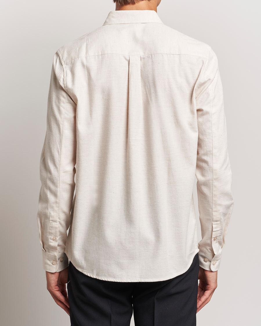 Herren | Hemden | KnowledgeCotton Apparel | Regular Fit Melange Flannel Shirt Greish