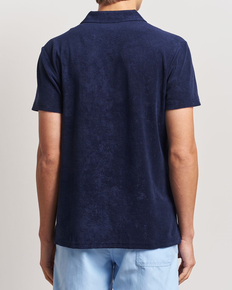 Herren | Poloshirts | Vilebrequin | Phoenix Terry Polo Bleu Marine