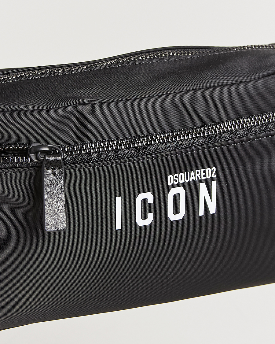 Herren | Dsquared2 Icon Washbag Black | Dsquared2 | Icon Washbag Black