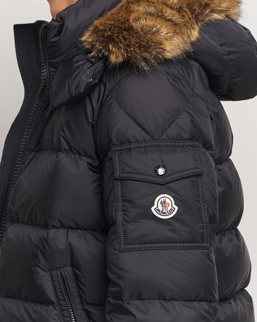 Herren | Jacken | Moncler | Maya Faux Fur Jacket Black