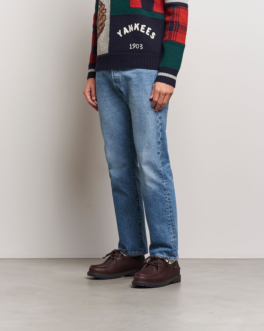 Herren | Derby | Polo Ralph Lauren | Apron Classic Casual Derby Dark Brown Calf